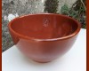 Terracotta salad bowl